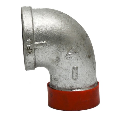 Jones Stephens 2in. Street 90Deg. Elbow Galvanized G2540390